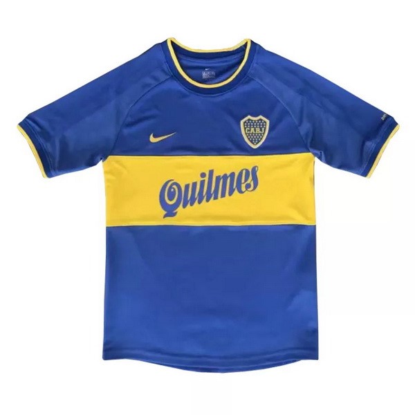 Camiseta Boca Juniors 1ª Retro 2000 Azul